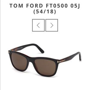 BRAND NEW TOM FORD ANDREW TF500 05J Sunglasses